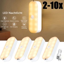 LED Nachtlicht mit Bewegungsmelder Nachtlicht Nachtlampe Schrank Treppenlicht DE