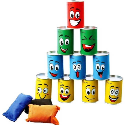 Dosenwerfen kinder party - kinder, spiel