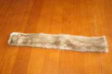 kleiner Pelzkragen Echtfell verm. Nerz braun,  38 cm