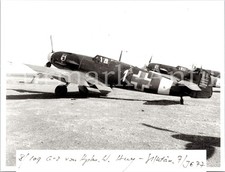 C817 Foto Wehrmacht Archiv Repro Luftwaffe Flugzeug Me109 JG77 rkt Pilot Bilanz