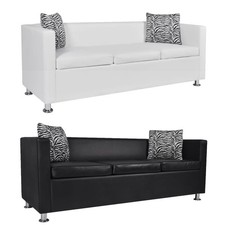 Sofa 1 2 3 Sitzer Weißsofa