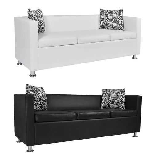 Sofa sitzer weißsofa - 3,