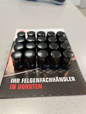 M12x1,5 Radmuttern Schwarz