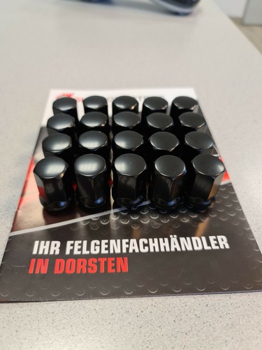 M12x1 radmuttern schwarz - m12x1,5,