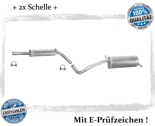 Auspuffanlage polo 1 4 - vw,