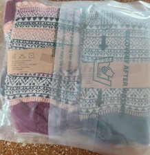 4 Paar Socken Größe 41, Norweger Muster 35%Wolle 29%Cotton 36%Polyester Neu OVP