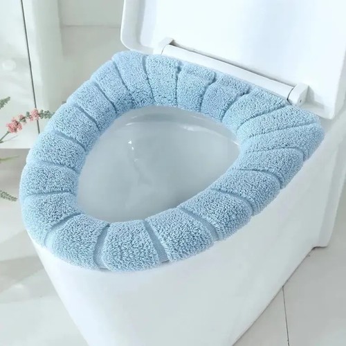 Weiche sitzauflage blau - weiche, wc-sitzauflage,