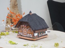 Keramik Räucherkegelhaus –