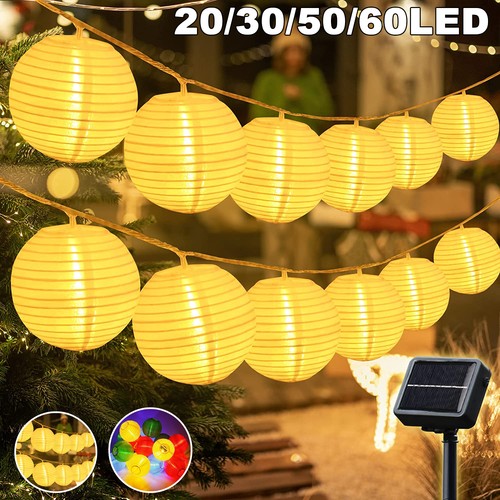 Solar lichterkette lampions - solar,