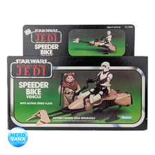 Star Wars Speeder Bike in Box ROTJ 1983 Kenner Vintage