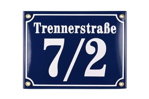 Hausnummer hausnummernschild - hausnummer,