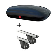 Dachbox BA320L carbonlook+Alu