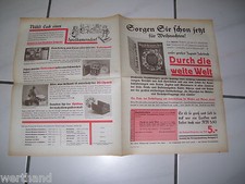 Kosmos Radiomann Elektromann All-Chemist  Optikus - Original Anzeige von 1935