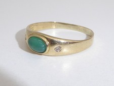 750 Gelbgold 18K Gold Ring