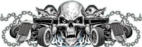Aufkleber rat rod highway x - rod,