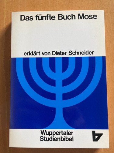 Das fünfte buch mose - das,