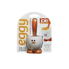 JOY MSC EGGY Eierkopf Küken EIERBECHER & LÖFFEL