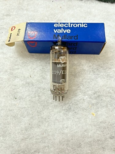 Mullard e182cc 7119 5687 nos - mullard,