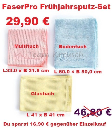 Tupperware faserpro tücherset - faserpro,
