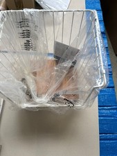 4 x iDesign Drahtkorb, Aufbewahrungskorb Metall und Akazienholz Ladenauflösung..