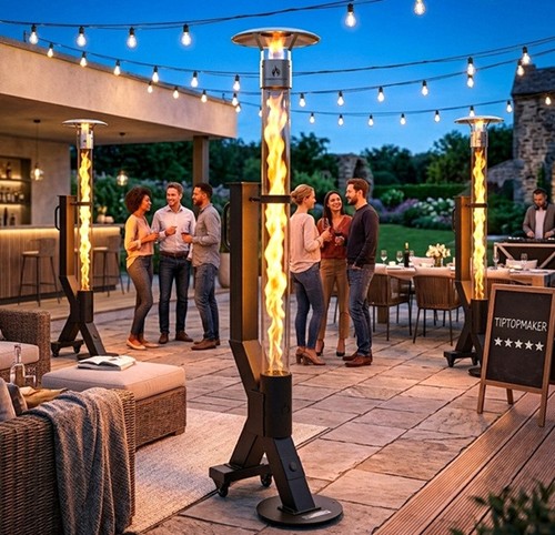 Xxl pellet feuersäule - pellet,
