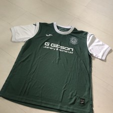 Joma Hibernian Hibs Edinburgh 25/26 Heim Fußballtrikot gebraucht Retoure Kinder 12 Jahre