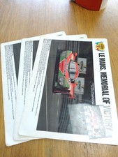 Mazda 78 Unterlage Le Mans