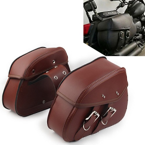 Neue leder satteltaschen - leder,