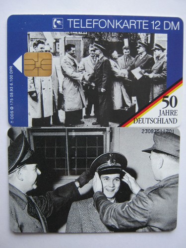 Telefonkarte jahre - 50,