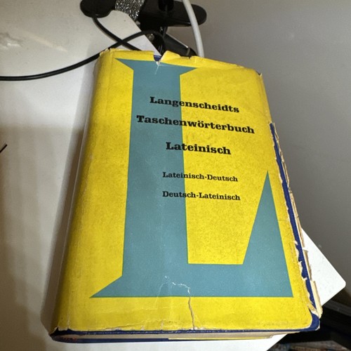 Lateinisch deutsch 1958 - deutsch,