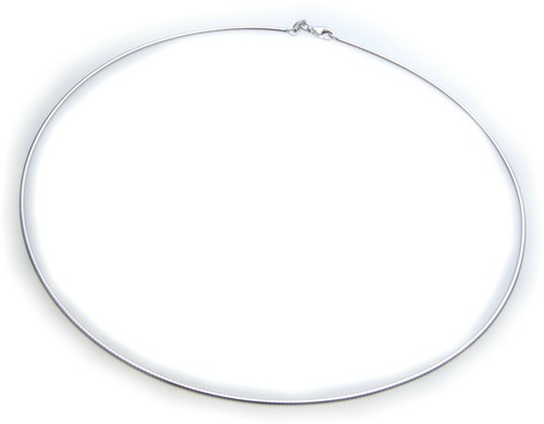 Exkl collier echt silber - silber, 925