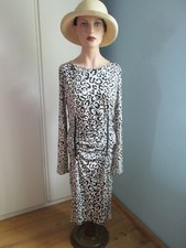 Feminines Marc Cain Seide Kleid N4 ca. Gr. 38 stretchig 
