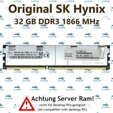 32 GB RDIMM ECC REG DDR3-1866 Supermicro X9DRFF-iT+ Server RAM