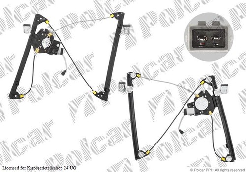 Fensterheber mit motor vorne - mit,