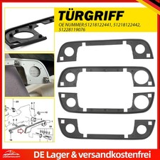 4x Gummi Dichtung Türgriff