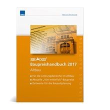 SIRADOS Baupreishandbuch 2017 Altbau: Sicherheit un... | Buch | Zustand sehr gut