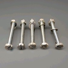 5x Schlitzschraube M5x50 mit