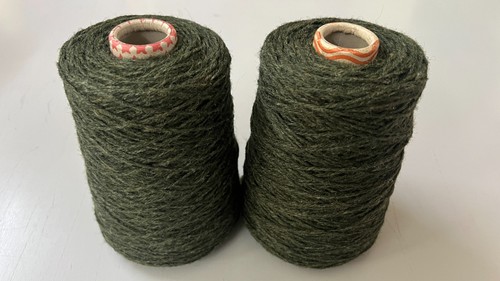 Konengarn 550g oliv - konengarn,
