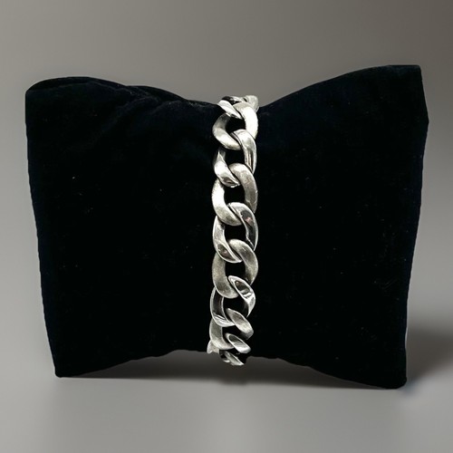 835 silber armband - silber, panzer