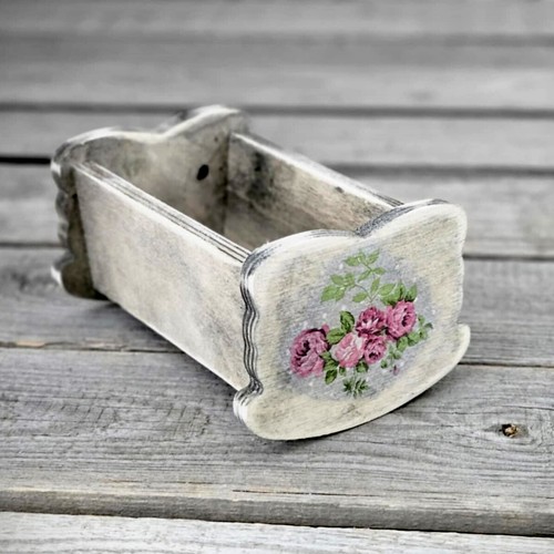 Vintage puppenwiege klein - puppenwiege,
