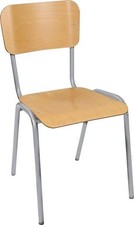 4 Stk. Bmv Stapelstuhl Buche