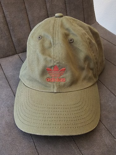 Vintage adidas cap olivgrün - vintage,