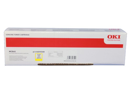Oki 44059209 toner yellow - toner,