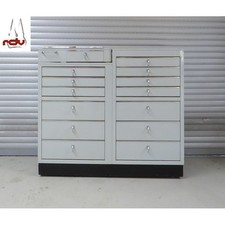 Baisch rollbarer Instrumenteschrank Möbel grau Beistellschrank