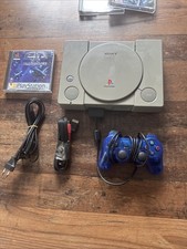 Sony PlayStation 1 Grau (SCPH-1002)Mit 1 Spiel Und 1 Kontrolle