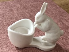 Partylite Osterhase Porzellan-Kerzenhalter/Votivkerzenhalter -neuwertig