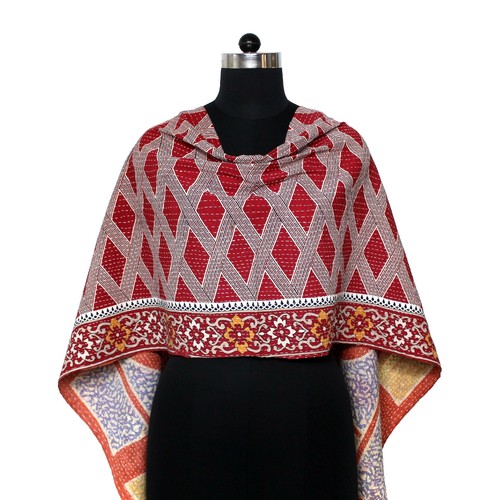 Baumwolle kantha halstuch - baumwolle,