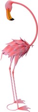 Flamingo aus Metall - Deko
