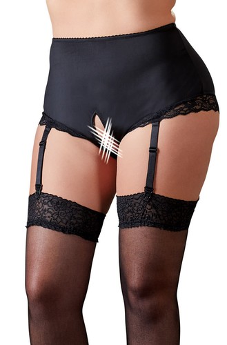Queen size strapsslip ouvert - queen,