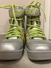 Adidas Jeremy Scott Winterboots / Silber / Limited Edition / US 9.5